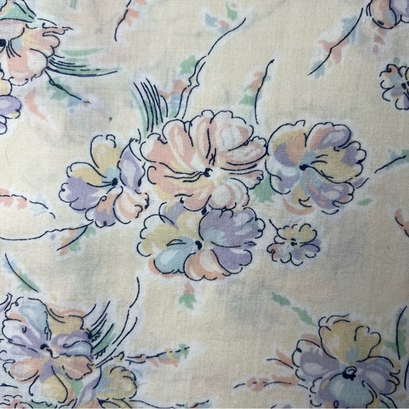 Vintage Button Down Casual Floral Blouse by Separate Issue XL - Picture 7 of 7